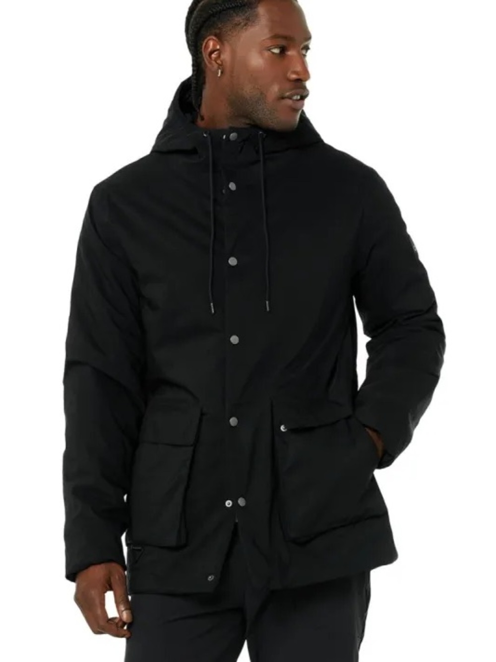 ALO Yoga Roam Black Lightweight Hooded Jacket men’s medium